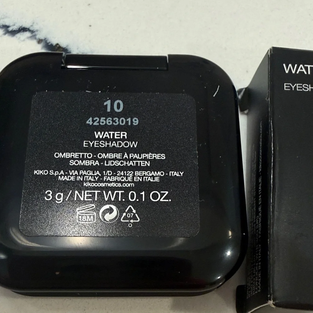 Kiko Milano Pink Shimmer Water Eyeshadow #10
